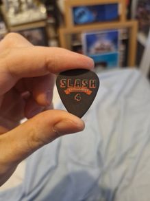 Slash Stage Used Guitar Plectrum