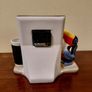 Guinness Toucan Ceramic Hand Painted Clock Quiet Sweep Image 3