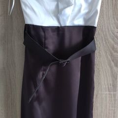 new dress satin look size Xs with belt