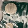 Ireland 1965 Coin Set in Plastic Holder Florin 3d 1d 1/2d Image 7