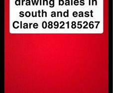 Topping and drawing bales in east and south Clare