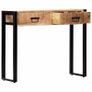 Console Table 90x30x75 cm Solid Mango Wood Image 5