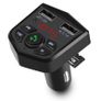 New Bluetooth 4.2 EDR Wireless FM Transmitter 3.1A Voltmeter Mic 12V 24V #939 Image 4
