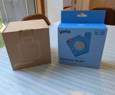 New Yoto player 3rd gen with blue cover