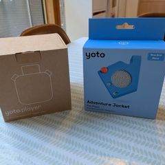 New Yoto player 3rd gen with blue cover