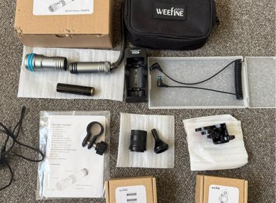 WeeFine Smart Focus 1000FR Complete Diving Snoot Bundle