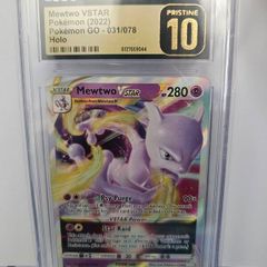 Pokemon MewTwo Vstar Cgc Pristine 10
