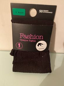 BNWT Opaque Fashion Tights, size s