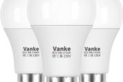 Bayonet Light Bulb 60w, B22 LED Bulbs Warm White 2700K, 9w Energy Saver Bulb, 806 Lumen, Non-Dimmable, 3-Pack