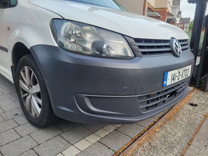 vw caddy front bumper