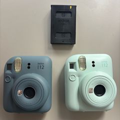 2x Fujifilm Instax Mini 12 Cameras Bundle + Extra Film