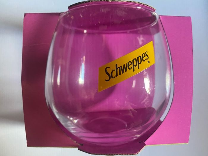 Schweppes Glass