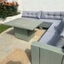 Pallet garden furniture with cushions Image 2