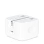 Official Genuine Apple 20W USB-C Fast Charger With Folding Pins - White - Techmarket Store, Portlaoise, Co. Laois - techmarket.ie Image 2