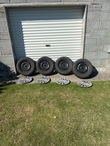 VW steel wheels