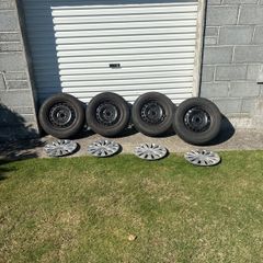 VW steel wheels