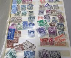 Old Unchecked Irish Stamp Collection Album