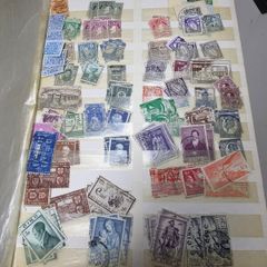 Old Unchecked Irish Stamp Collection Album