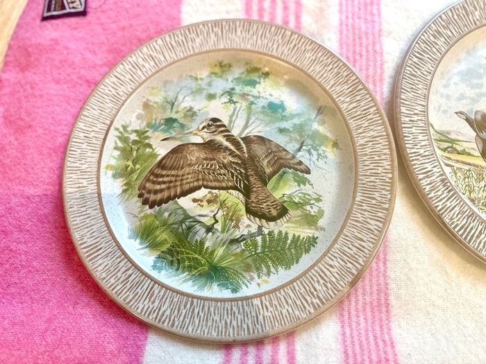 Vintage Bird plates