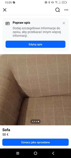2 seats sofa