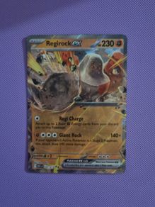 Regirock Ex (107/207) Pokemon Card from Ascended Hereos