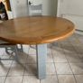 Solid wood kitchen table and 6 chairs Image 2