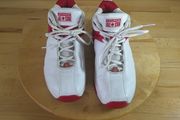 Vintage Converse All Star Icon HELX Basketball Shoes White Red Euro 40 UK \ Ire 6
