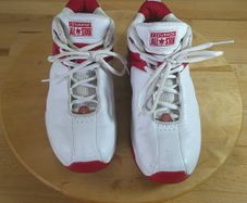 Vintage Converse All Star Icon HELX Basketball Shoes White Red Euro 40 UK \ Ire 6