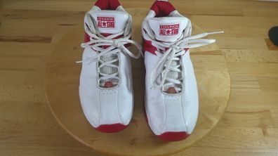 Vintage Converse All Star Icon HELX Basketball Shoes White Red Euro 40 UK \ Ire 6