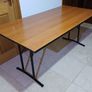 Foldable Wood & Steel Desk Image 2