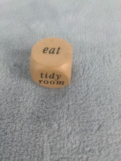 Activity decider dice for kids