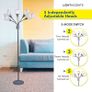 Modern Floor Lamp Room Light Medusa Multi Head Standing Lamp Bedroom Light with 5 Adjustable Acrylic Reading Shades Room Light (FREE POSTAGE) Image 3