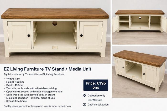 TV stand - Media Unit - EZ Living