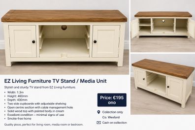 TV stand - Media Unit - EZ Living