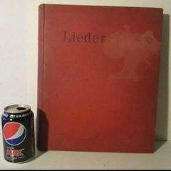 1900s Vintage Lieder. Large Collection of Vintage Music Pieces for Piano and Vocal.