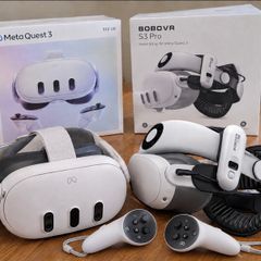 Meta quest 3.  512gb with bobo vr s3 battery strap