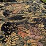 Vintage Luxury Silk Fabric Double Sided Image 4