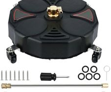 Driveway Power Washer, Rotary Surface Cleaner, High Pressure Flat Surface Cleaner, 13in Pressure Washer Surface Cleaner for Park Cleaning Sidewalks