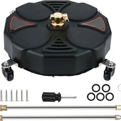 Driveway Power Washer, Rotary Surface Cleaner, High Pressure Flat Surface Cleaner, 13in Pressure Washer Surface Cleaner for Park Cleaning Sidewalks