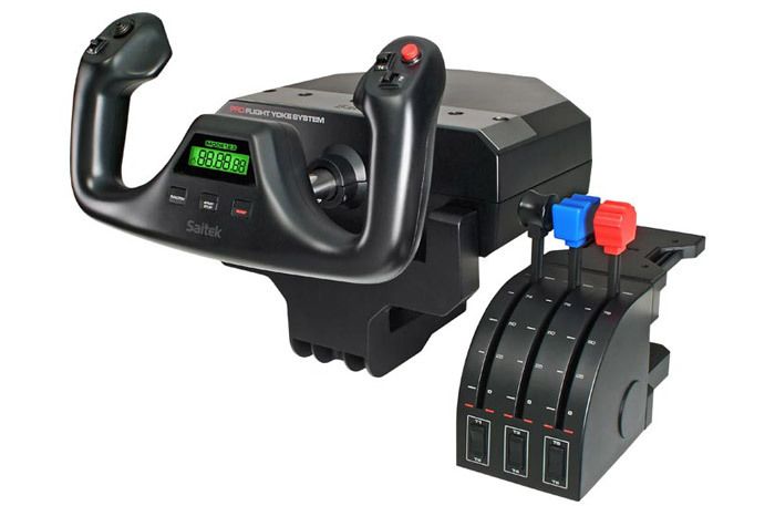 saytek pro flight yoke system