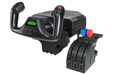 saytek pro flight yoke system