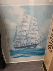 Boat painting