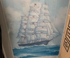 Boat painting