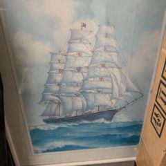 Boat painting