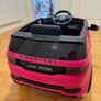 Kids Land Rover Electric Ride on car Pink Image 3