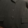Vintage KOOKAI Straight Fit Wool Blend Coat 42 Image 4