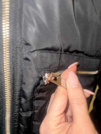 Black Padded Coat