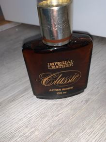 Old bottle of imperial leather aftershave