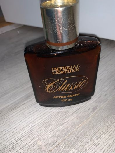 Old bottle of imperial leather aftershave