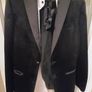 Next Black Tuxedo / Debs Suit with shoes. Image 4